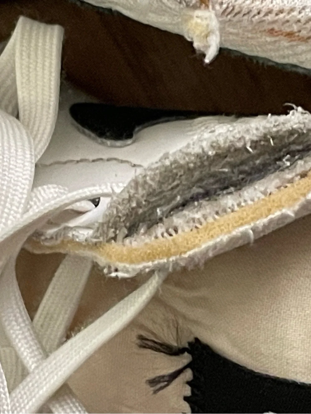 Nike Air White and Black Low-Top Sneakers